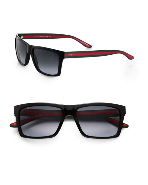 gucci sunglasses web rubber|Gucci web stripe sunglasses.